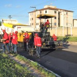 DER realiza operação tapa buraco na rodovia João Bebe Água - Foto: Ascom/DER