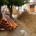 Obras de esgotamento sanitário da Farolândia foram iniciadas - Foto: Ascom/Deso