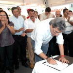 Déda visita Sergipe de Todos e assina ordens de serviço - Foto: André Moreira / ASN