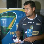 Representantes da Confederação Brasileira de Futsal visitam escolas - Alexandre Rocha / Foto: Juarez Silveira/SEED