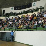 Ginastas da Dinamarca se apresentaram no Constâncio Vieira - Foto: Ascom / Seel