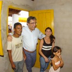 Déda entrega casas e assina ordem de serviço para barragem em Poço Verde - Foto: Marcio Dantas/ASN