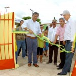 Déda entrega casas e assina ordem de serviço para barragem em Poço Verde - Foto: Marcio Dantas/ASN