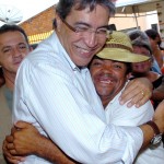 Déda entrega casas e assina ordem de serviço para barragem em Poço Verde - Foto: Marcio Dantas/ASN