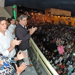 Governador acompanha procissão em homenagem à padroeira de Carmopólis - Foto: Jorge Henrique/ASN
