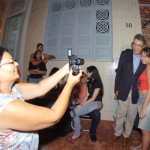 Déda acompanha procissão em homenagem à padroeira de Simão Dias  - Foto: César de Oliveira/ASN