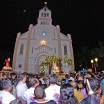 Déda acompanha procissão em homenagem à padroeira de Simão Dias  - Foto: César de Oliveira/ASN
