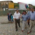 Presidente do BID conhece obras do Monumenta em Sergipe - Foto: Jorge Henrique/ASN