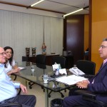 Déda recebe visita de cortesia de presidente da Cosil - Foto: Márcio Dantas/ASN