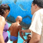 Pacientes infantis com câncer têm dia de lazer fora do hospital - Foto: Márcio Garcez / SES