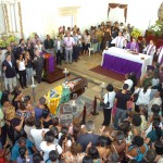 Déda acompanha sepultamento de Zezinho da Everest - Foto: Márcio Dantas/ASN