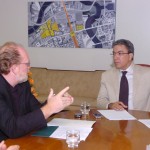 Déda discute projetos estratégicos com presidente do Incra - Foto: Jorge Henrique/ASN