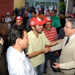 Governador acompanha ato histórico de colação de grau de membros do MST - Foto: César de Oliveira/ASN