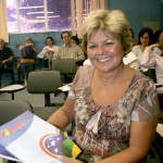 Secretaria de Educação recebe visita de professora norteamericana - Mary Anne / Foto: Juarez Silveira /Seed