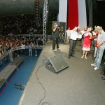 Déda participa de eventos das religiões evangélica e católica - Evento evangélico 'Mais de Deus' / Foto: Marcos Rodrigues/ASN
