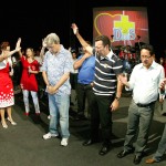 Déda participa de eventos das religiões evangélica e católica - Evento evangélico 'Mais de Deus' / Foto: Marcos Rodrigues/ASN