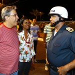 Déda participa da primeira noite do PréCaju Verão 2010 - Governador cumprimenta foliões do Bloco da Prevenção / Foto: Márcio Dantas/ASN