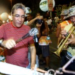Déda participa da primeira noite do PréCaju Verão 2010 - Governador cumprimenta foliões do Bloco da Prevenção / Foto: Márcio Dantas/ASN