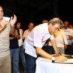 Déda abre oficialmente a última etapa do Verão Sergipe 2010 na Caueira  - Foto: Márcio Dantas/ASN