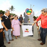 Governo investe meio milhão de reais na melhoria do acesso a Cumbe - O governador Marcelo Déda e a prefeita Teresinha Moura entregam a obra À população / Foto: Márcio Dantas/ASN