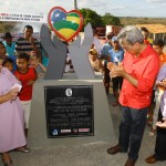 Governo investe meio milhão de reais na melhoria do acesso a Cumbe - O governador Marcelo Déda e a prefeita Teresinha Moura entregam a obra À população / Foto: Márcio Dantas/ASN