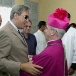 Governador participa de missa em homenagem a Nossa Senhora D’Ajuda   - Foto: Marcos Rodrigues/ASN