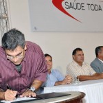 Contrato de Ação Pública: um novo futuro para o SUS em Sergipe - O governador Marcelo Déda / Foto: Márcio Garcez/Saúde