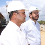 Ponte Joel Silveira recebe as primeiras camadas de asfalto - Foto: Mário Sousa/Seinfra
