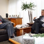 acompanhado do representante de Sergipe em Brasília