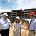 Governador Marcelo Déda visita obra da nova sede do MPE - Foto: Márcio Dantas/ASN