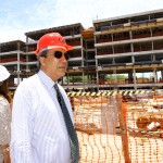 Governador Marcelo Déda visita obra da nova sede do MPE - Foto: Márcio Dantas/ASN