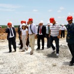Governador Marcelo Déda visita obra da nova sede do MPE - Foto: Márcio Dantas/ASN