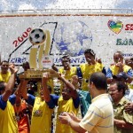 Estância vence Carmópolis e é bicampeã do Circuito Quarentão de Futebol - A seleção de Estância / Foto: Joel Luiz/Seel