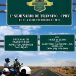 Seminário discute papel do policial de trânsito em Sergipe - Clique para ampliar