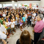 Marcelo Déda inaugura reforma de escola em Graccho Cardoso  - Foto: Márcio Dantas/ASN