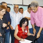 Marcelo Déda inaugura reforma de escola em Graccho Cardoso  - Foto: Márcio Dantas/ASN