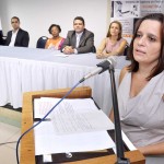 Secretária de Saúde representa Governo na posse da nova diretoria da ABRHSE - Mônica Sampaio