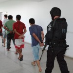 SSP apresenta quadrilha acusada de roubar cargas e veículos em Sergipe  - Foto: Ascom/SSP