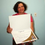 Secretária de Planejamento recebe o título de cidadã aracajuana - Lúcia Falcón recebe o título de cidadã aracajuana / Fotos: Eduardo Almeida/Seplan