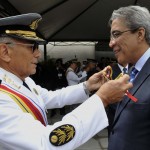 Governador é homenageado pelo Superior Tribunal Militar em Brasília - Governador Marcelo Déda recebe a comenda da Ordem do Mérito Judiciário Militar no grau Alta Distinção