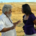 o cineasta Hermano Penna e o preparador de atores Sérgio Penna / Foto: Lúcio Telles/Cultura