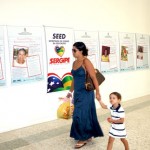 Seed divulga ações em exposição no Shopping Riomar -