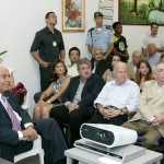 Marcelo Déda prestigia exposição em homenagem a Celso de Carvalho -