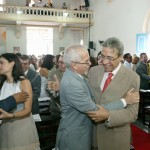 Déda participa das homenagens ao aniversário de 155 anos de Aracaju   - Governador Marcelo Déda hasteia a bandeira juntamente com o prefeito Edvaldo Nogueira e o viceprefeito Silvio Santos / Fotos: Marcos Rodrigues/ASN