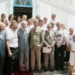 Déda participa das homenagens ao aniversário de 155 anos de Aracaju   - Governador Marcelo Déda hasteia a bandeira juntamente com o prefeito Edvaldo Nogueira e o viceprefeito Silvio Santos / Fotos: Marcos Rodrigues/ASN