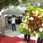 Déda participa das homenagens ao aniversário de 155 anos de Aracaju   - Governador Marcelo Déda hasteia a bandeira juntamente com o prefeito Edvaldo Nogueira e o viceprefeito Silvio Santos / Fotos: Marcos Rodrigues/ASN