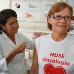 Profissionais do Huse aderem à campanha de vacinação contra gripe - Foto: Wellington Barreto