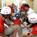 Futuros bombeiros prosseguem em formação - Fotos: André Moreira/SSP