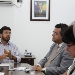 Secretário Valmor Barbosa se reúne com superintendente da Caixa Econômica - O secretário de Estado da Infraestrutura / Fotos: Mario Souza/Seinfra