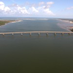 Aperipê fará cobertura ao vivo da inauguração da ponte Joel Silveira - Vista aérea da ponte Joel Silveira / Foto: Marco Vieira/ASN
